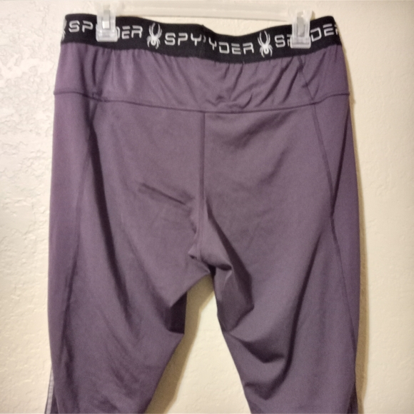 SPYDER Women's Slash Tights Purple XL - Picture 4 of 8